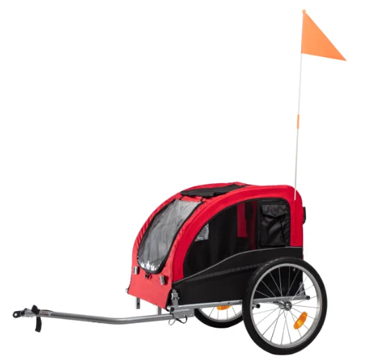 Лидер продаж, трейлер для питомцев на велосипеде для улицы, трейлер для питомцев на велосипеде, поставка от производителя, высококачественный велосипедный трейлер для собак