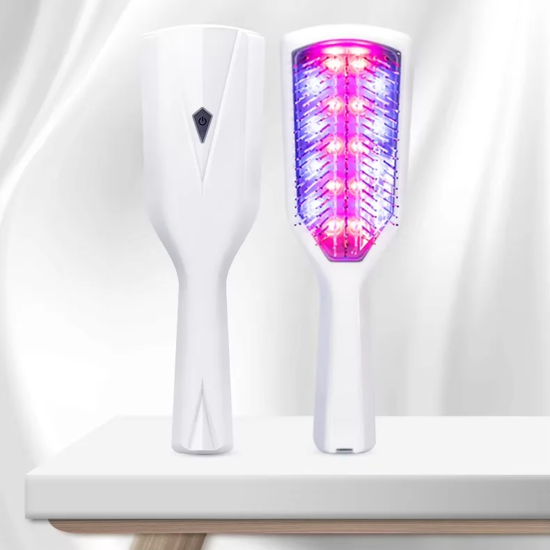 3 wavelength Red light Near infrared Blue light Hair care Massage EMS Light therapy Comb