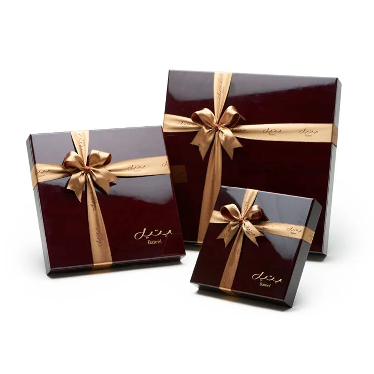 Brand New Arabic Style Date Storage Ramadan Chocolate Gift Packaging Luxury Wooden Date box Gift