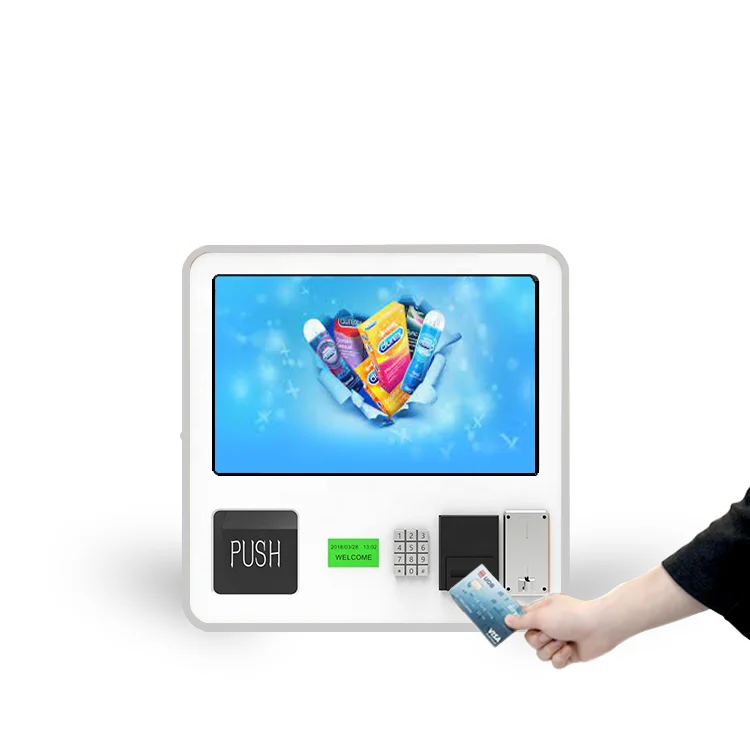  Six tiger vending machine coffee smart with 18.5 inches touch