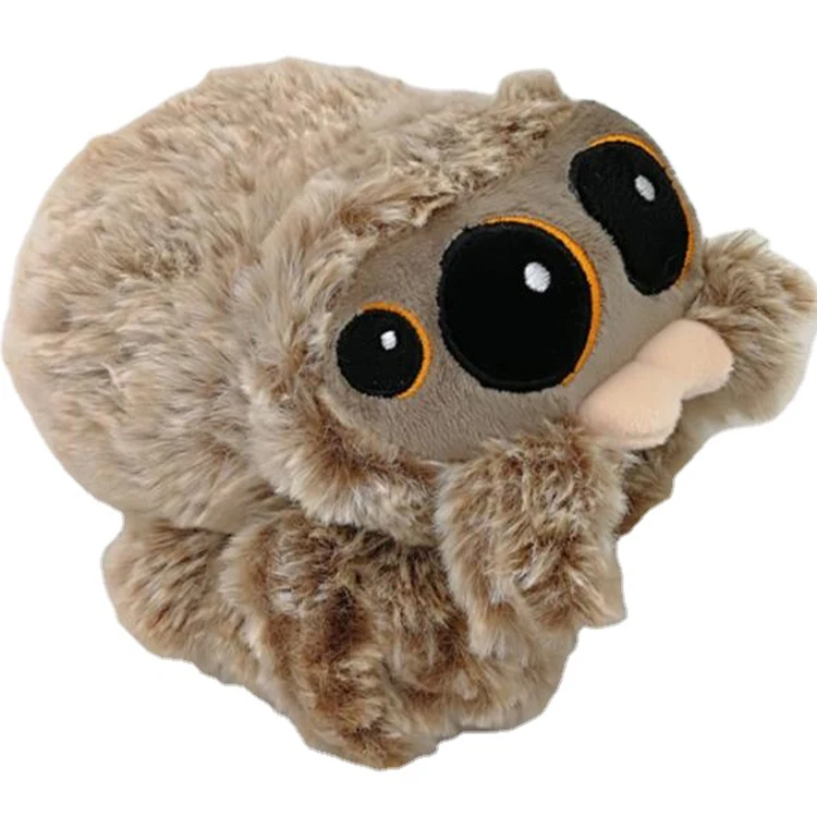 New Design New Small Spider Plush Doll Small Spider Doll Plush Jumping Spider Toy Soft Stuffed Plush Animal Toys