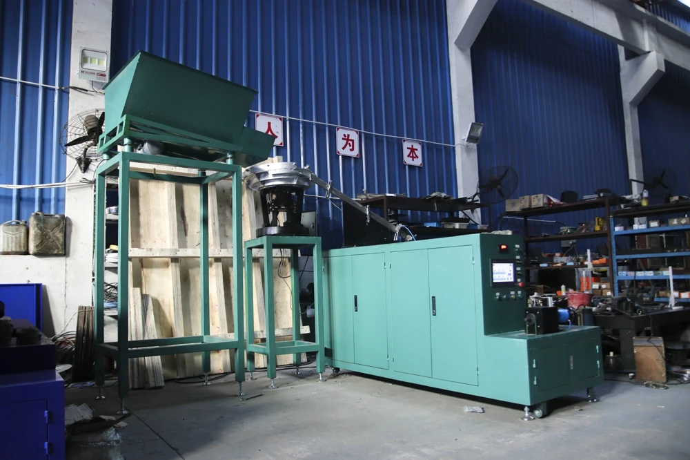 2021 POPLULAR Touch Panel Coil Roofing Nails Making Machine Collator