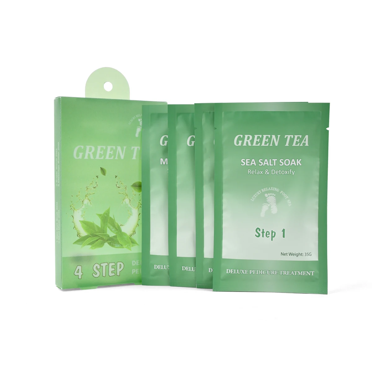 4 in 1 Deluxe Pedicure Kit Professional Nail Supplier Foot Spa Products Manicure Pedicure Kit Pedi Box 4 Steps Pedicure Spa Sets