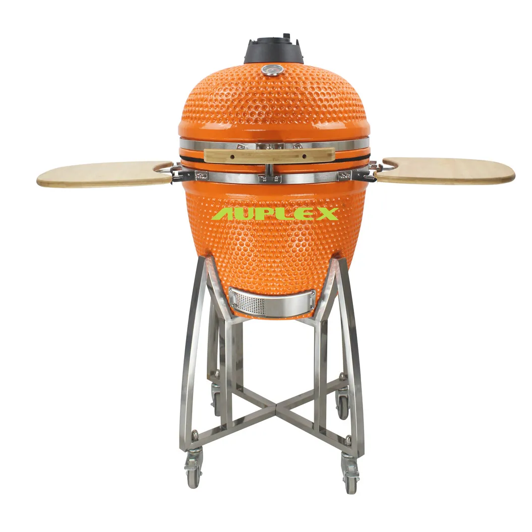 Auplex big 21 inch XL Size Ceramic Kamado komodo Joe Charcoal BBQ Grill for Barbecue Party
