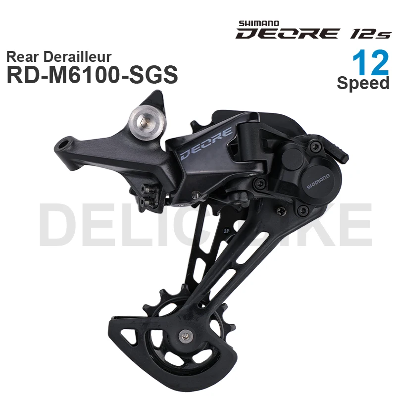 SHIMANO DEORE M6100 12 В задний RD-M6100-SGS SHADOW RD + - 1x12 Скоростей оригинальные запчасти