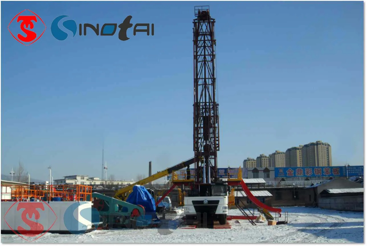 China Origin XJ550 ZJ15 100t 550hp truck-mounted workover rig for oilfield