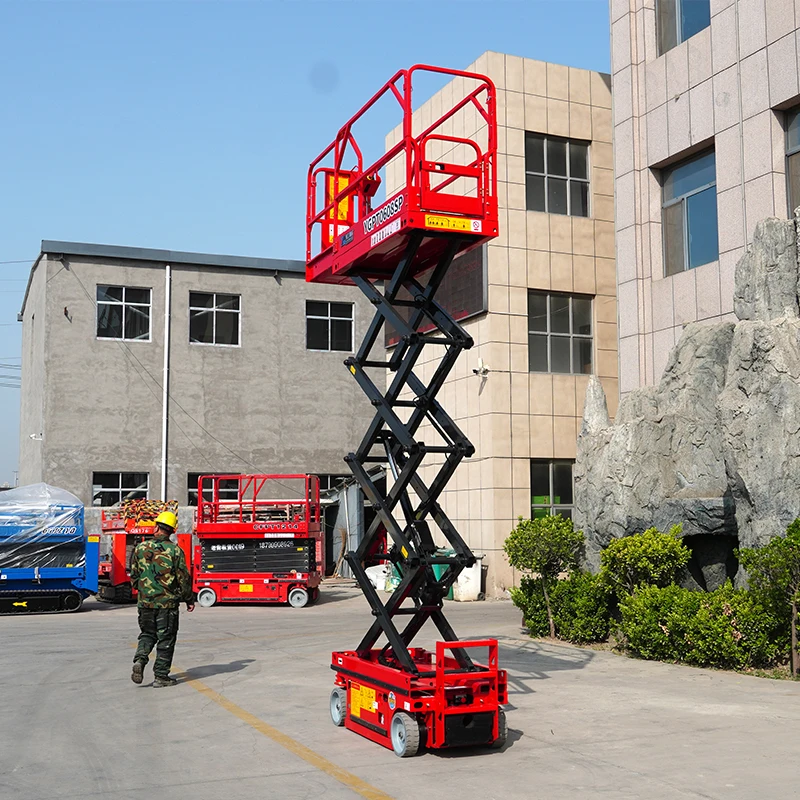 Mini Scissor Lift 5 Meter Height 18m 10m Electric Scissor Lift Hydraulic Lift Self
