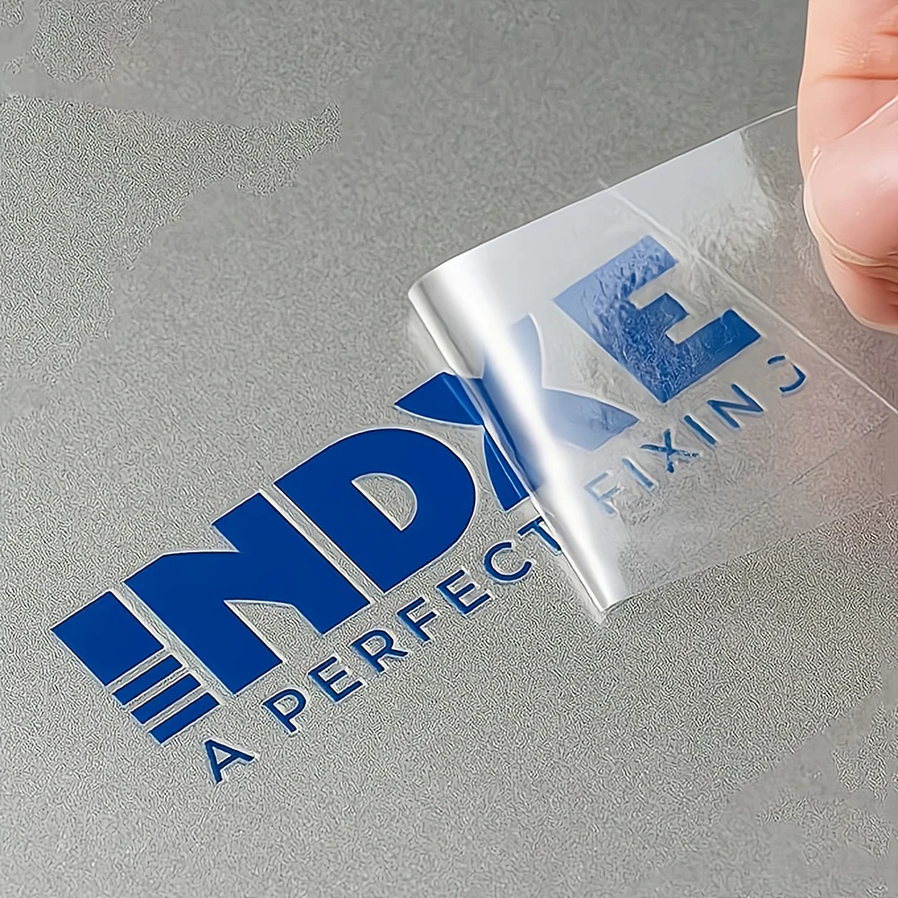 High Adhesive Custom Business Logo Waterproof Vinyl 3d Gold Metal UV Transfer Stickers for Any Products Packing Labels Stickers