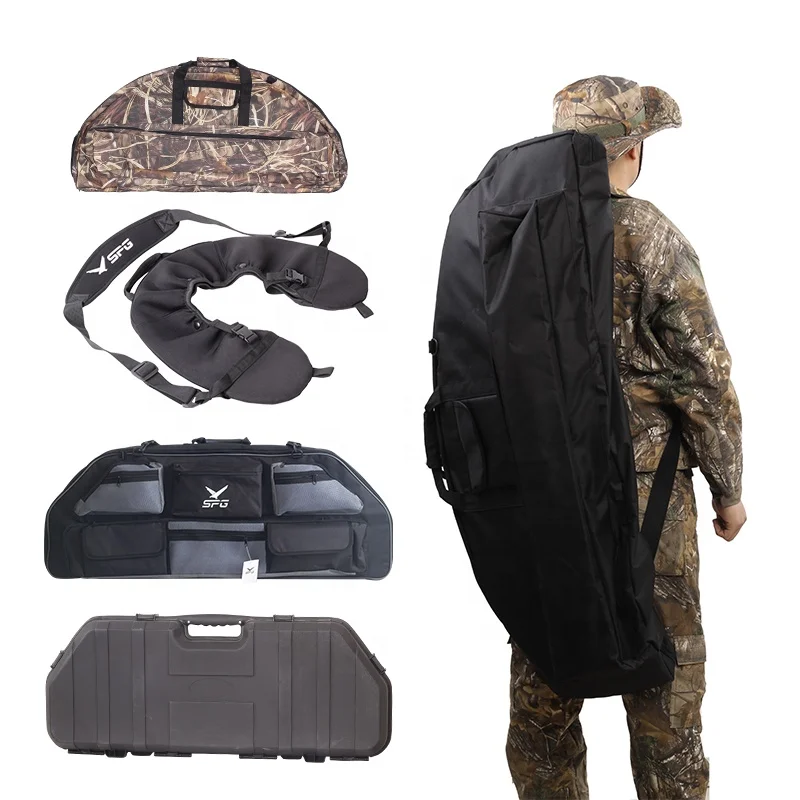 Сумка для лука и стрельбы из профессиональное защитное снаряжение прокладка переноски комплект охотничьего композитного стрелы мягкий жесткий чехол