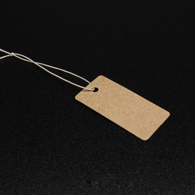 Custom Logo Printing Jewelry  Hang Tag For Sock Hangtag