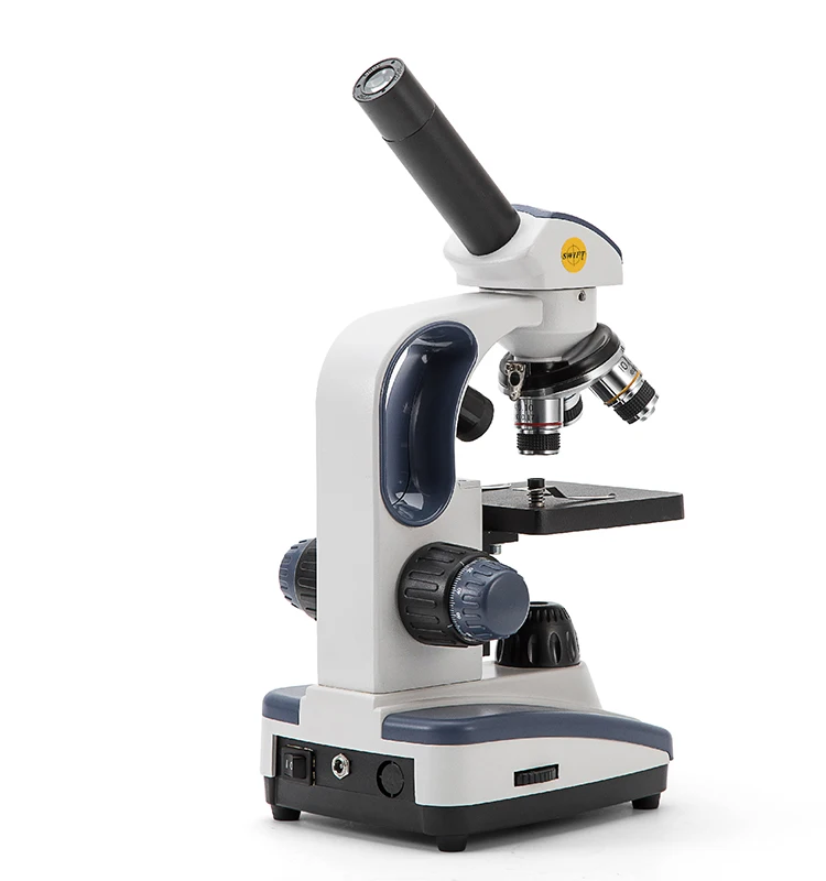 Wholesale SWIFT High Quality 4X/10X/40X Coarse and Fine Focus Digital Microscope Camera with LED light source