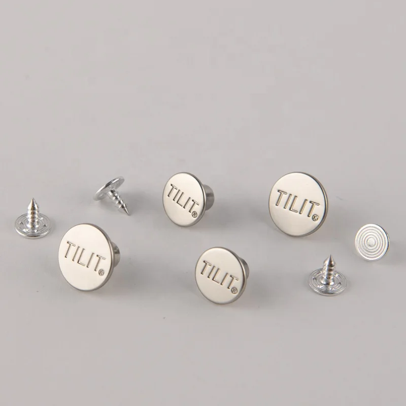 15mm Small Size Jean Button For Children Denim Pants And Jacket