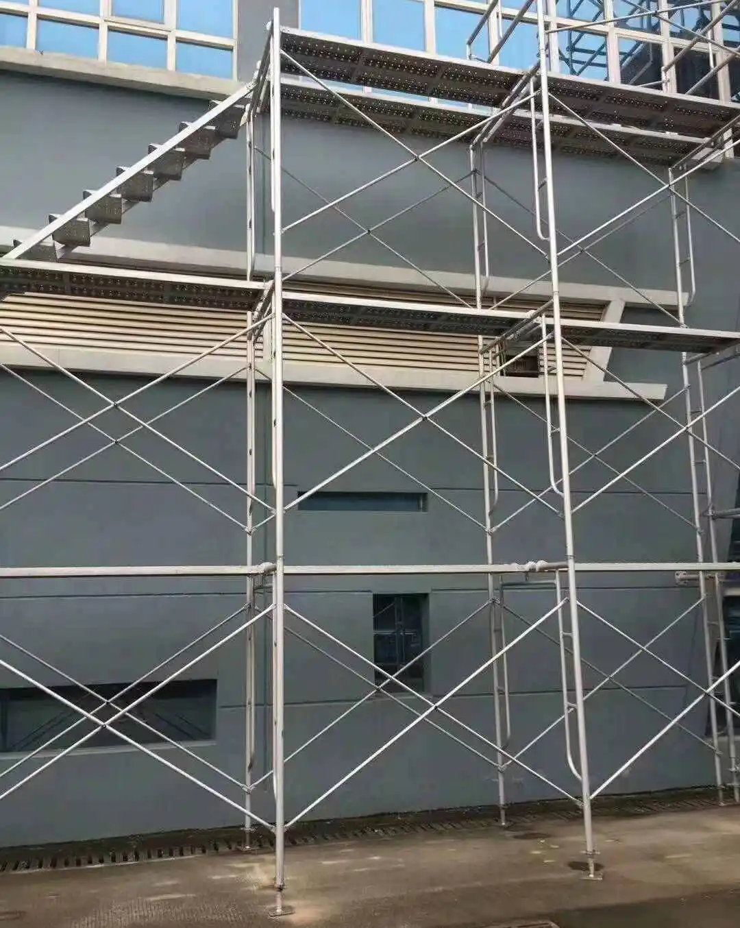 ladder arch scaffold frame foldable h-frame scaffold catwalk for scaffolding frame system