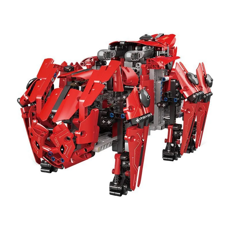 Mould King 20005 военная техника и наука шестигранный робот hexapod APP электрический пульт дистанционного управления Сборная модель строительный блок игрушка