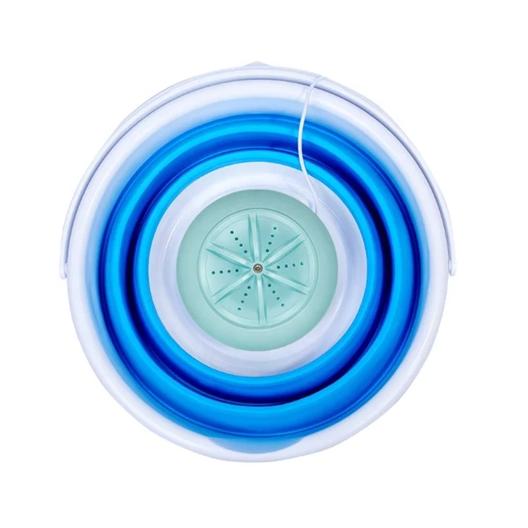 Пластиковая Складная мини-стиральная машина с одной