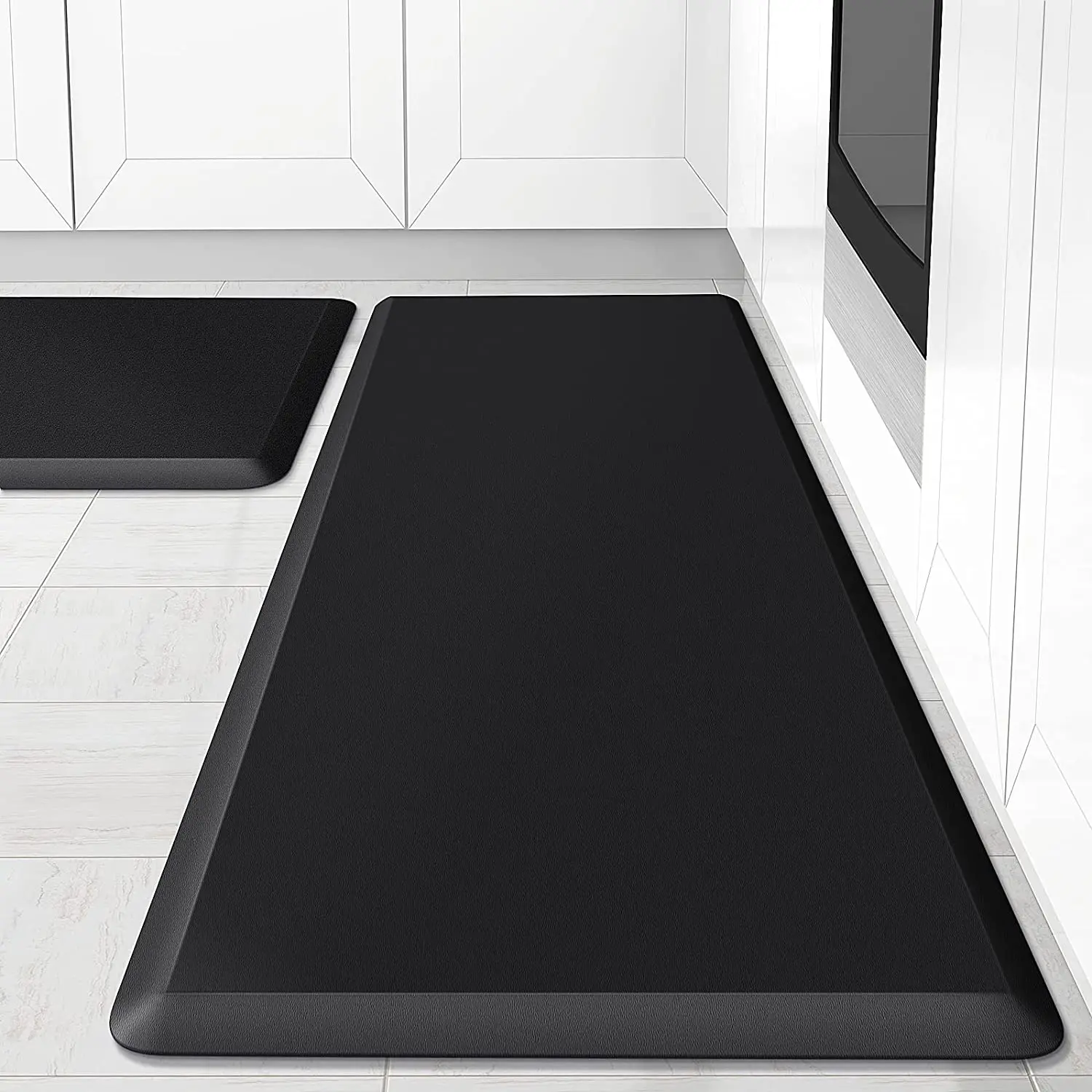 Anti Fatigue Mat Cushioned 3/4 Inch Comfort Floor Mats for Kitchen Non-Slip Easy Clean Kitchen Mat Rugs