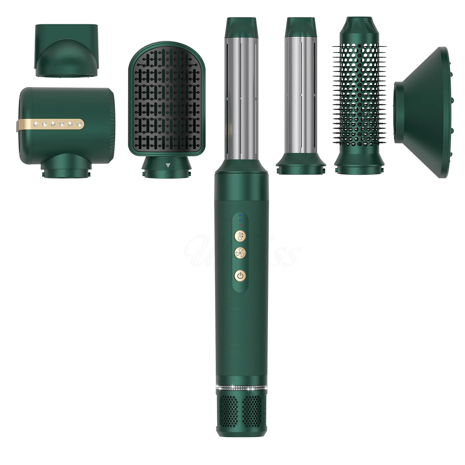 Professional Brushless 7 in 1 Hair Dryer Hot Air Brush