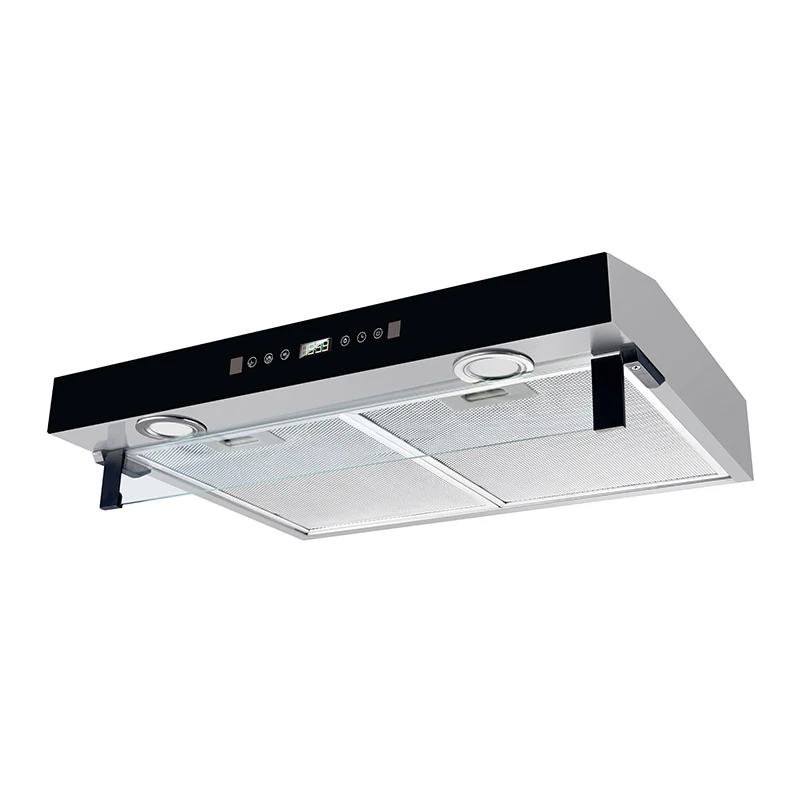 Built In Stainless Steel Kitchen Hood Smart Touch Control Motion Sensor Auto Clean Cooker Hoods