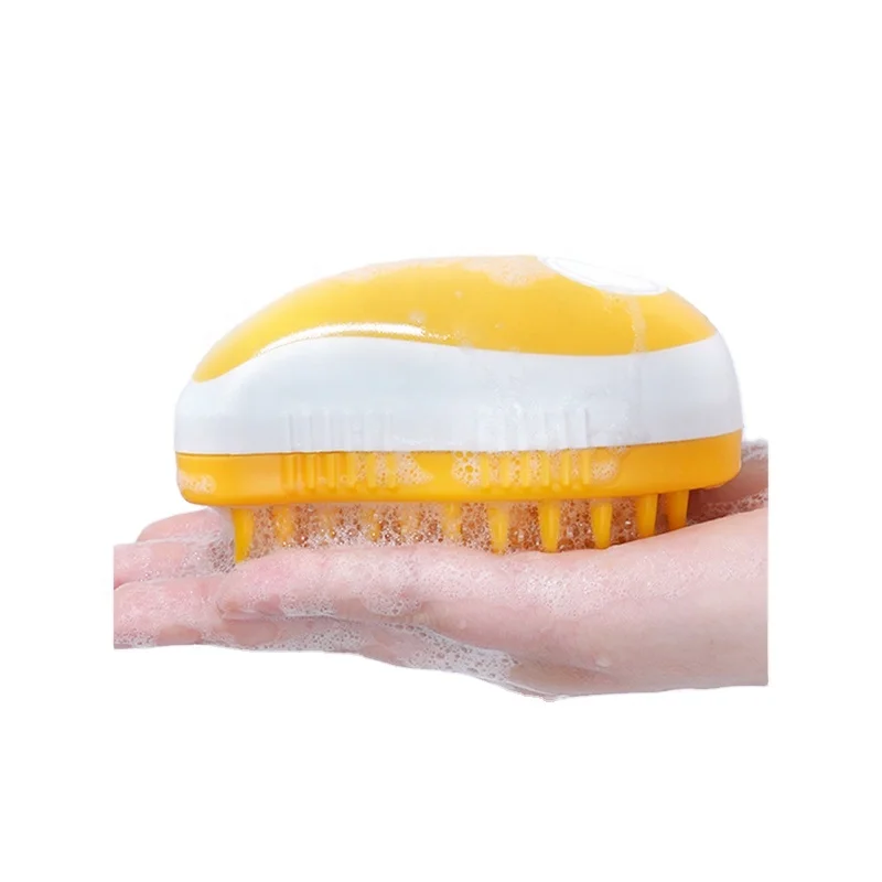 New Arrival Dog Grooming Brush Pet Shampoo Bath Brush Soothing Massage Rubber Comb For Dog Cat