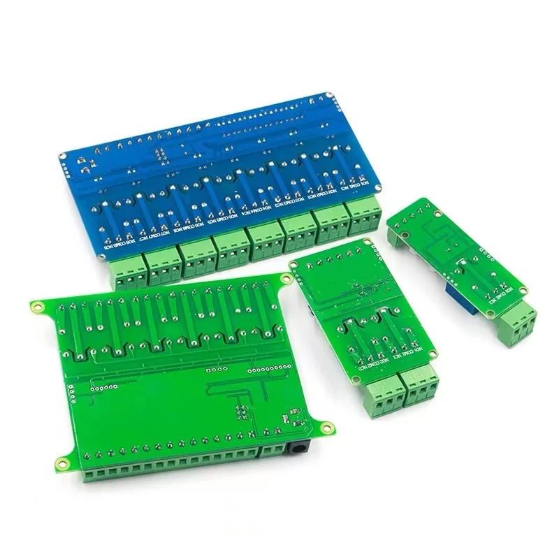 Modbus RTU 5/12V/24V 8-канальная релейная Выходная плата переключатель вход RS485 TTL коммуникационная расширения релейный модуль