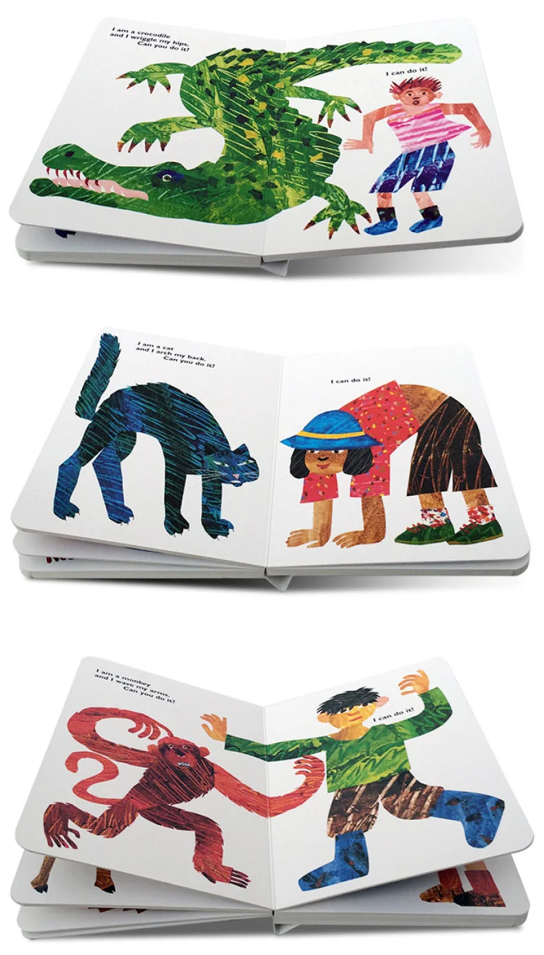 Eric Carle children book From Head to Toe Board Book