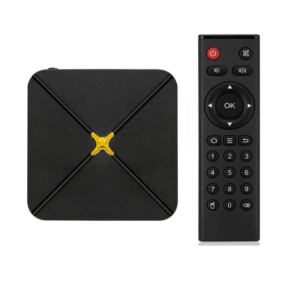New S905X4 Android 11 Tv Box 2.4g/5g Wifi Bt4.2 Media Play 4k Hybrid Ott Iptv Decoder