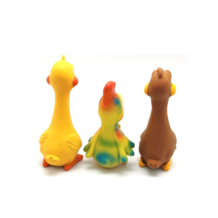 2019 New design animal shape manufacturer latex pet toy