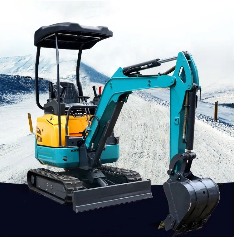 Crawler Excavator Easy Operation Crawler 2 Ton Mini Excavator With Double Cylinder Towable