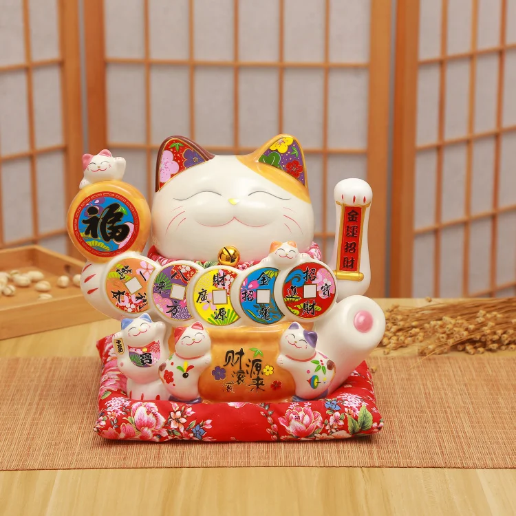  11-дюймовый Lucky Cat открытие магазина Творческий Манеки Nek