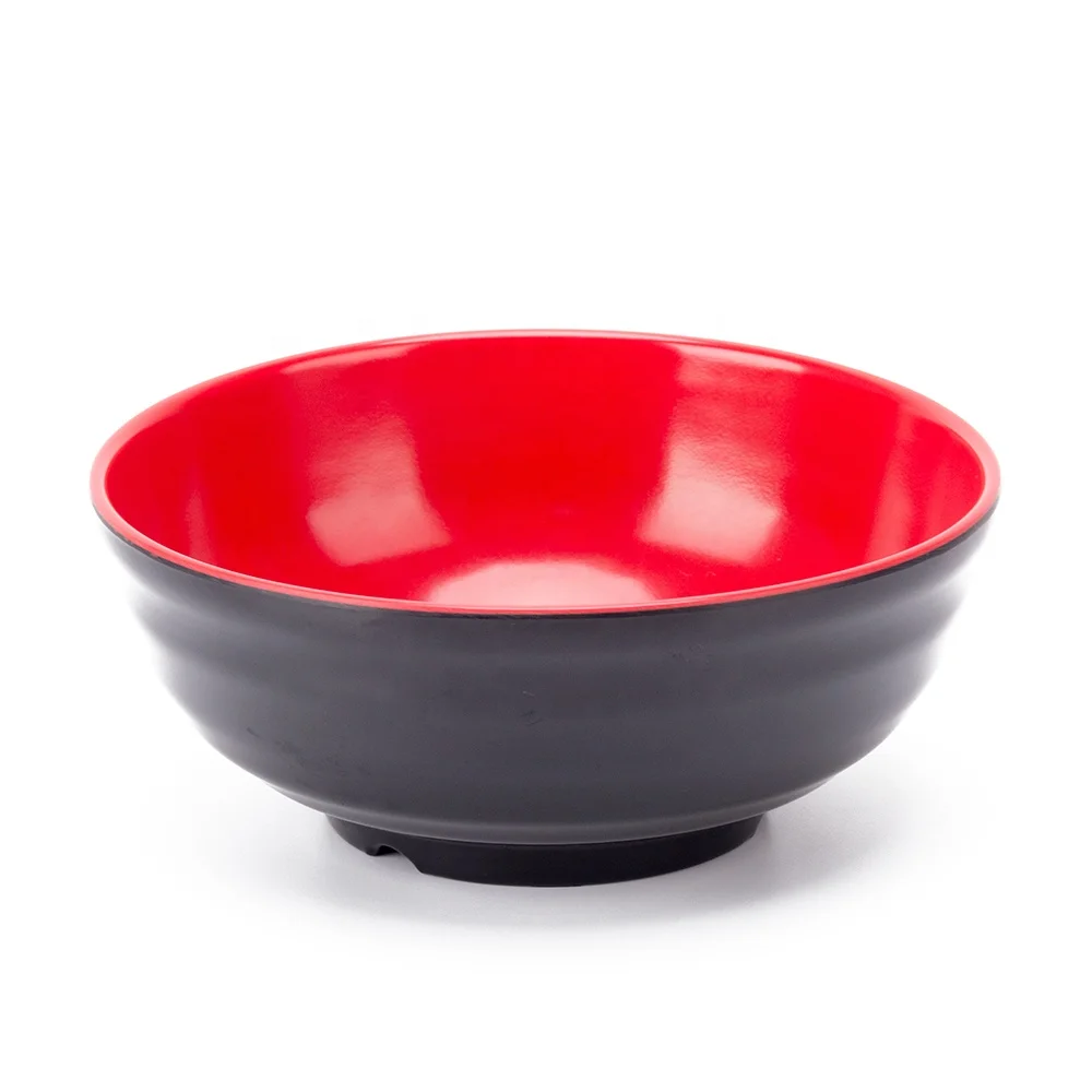 8 Inch Unbreakable Heat Resistance BPA FREE Restaurant Canteen Uses Melamine Ramen Bowl Tableware & Dinnerware