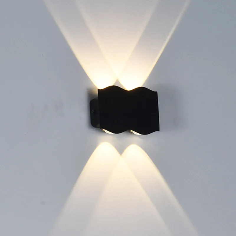 Led Wall Light Surface Mount Home Decorative up down garden wall light outdoor small wall lamp