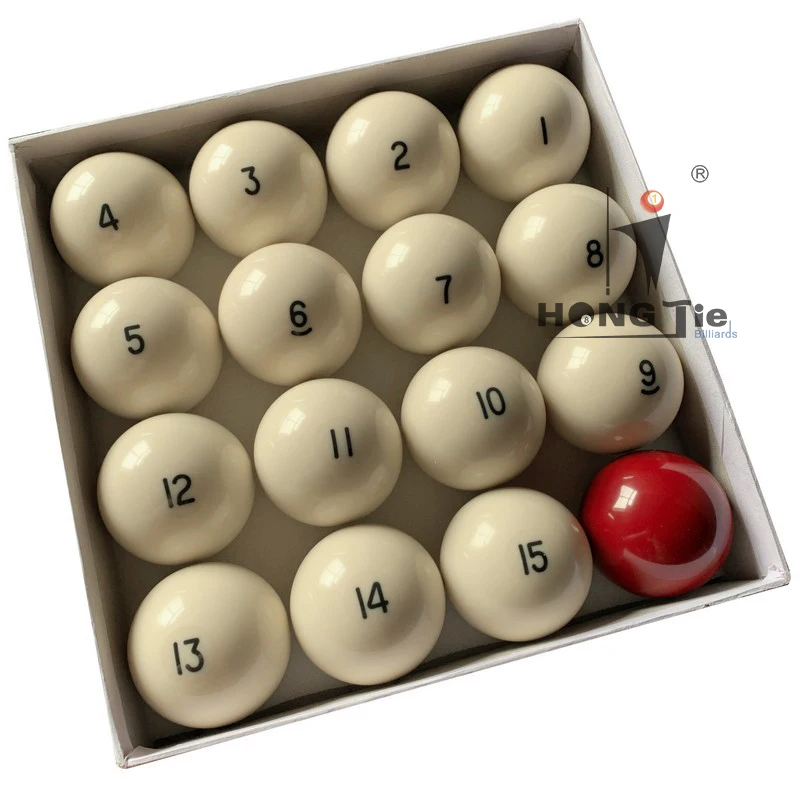 Hongjie Billiards Economic 60.3mm Russian Billiard ball set