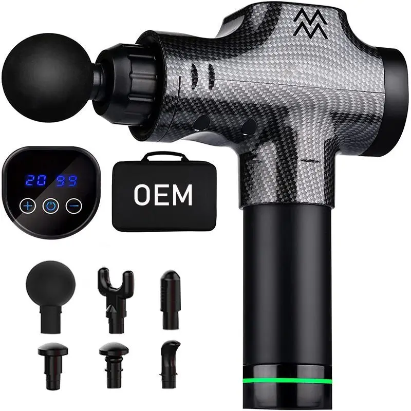 beoka electric body gun massager cordless fascia,dms guangzhou electric fascia relaxator muscle massage  fascia gun merach