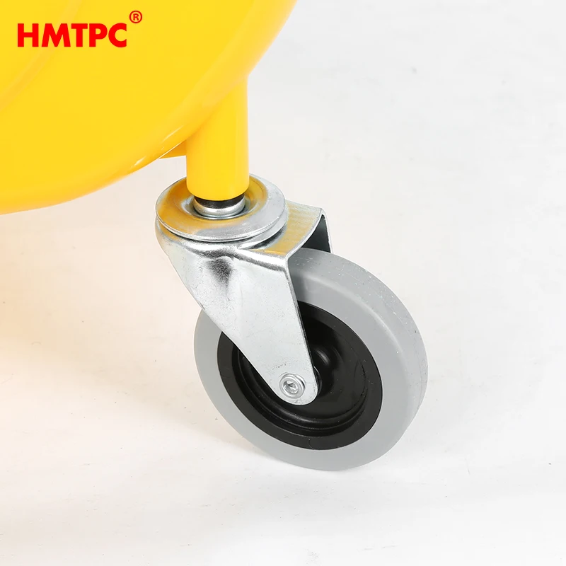 PP 30L 8Gal Wring Out Bucket Simple Cleaning Cart Plastic Double Pail Mop Wringing Storage Bucket Convenient Drain Water Barrels