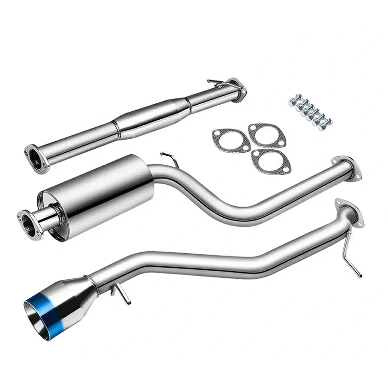 Выхлопная система Catback с 4 5 дюймовым ожогом для 2000-2004 Ford Focus ZX3 ZX5 2.0L 2.3L