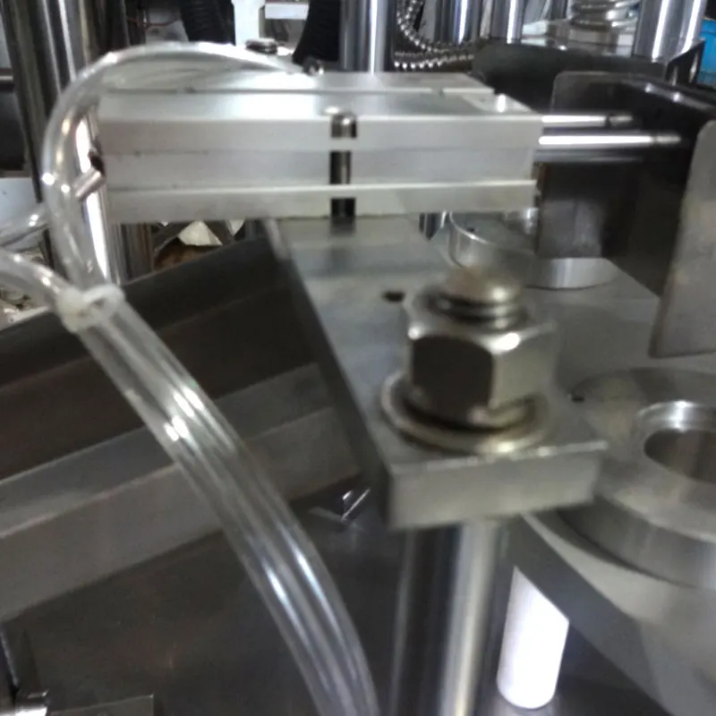 Automatic rotary coffee capsule filling and sealing machine for Nespresso K cup Dolce