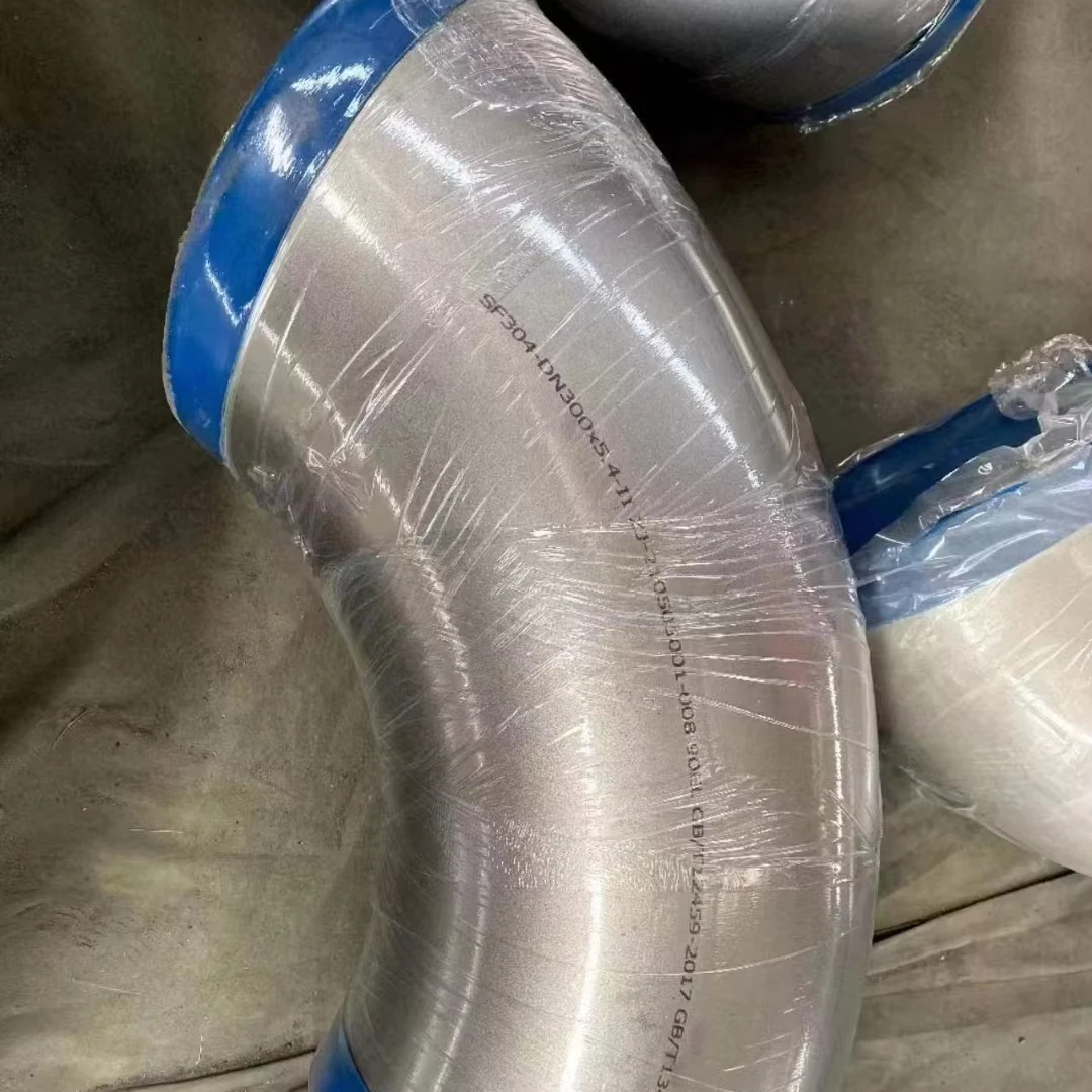 High Temperature Stainless Steel  PTFE Lined elbow pipe fittings