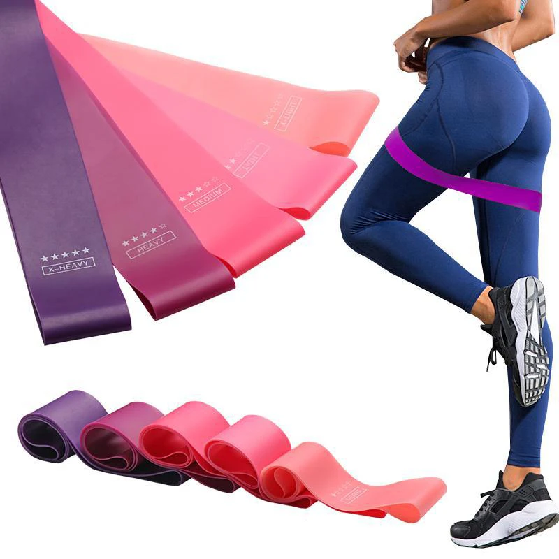 Strength Training Resistance Loop Band Exercise Workout Women and Men Stretch Bands for Booty Legs