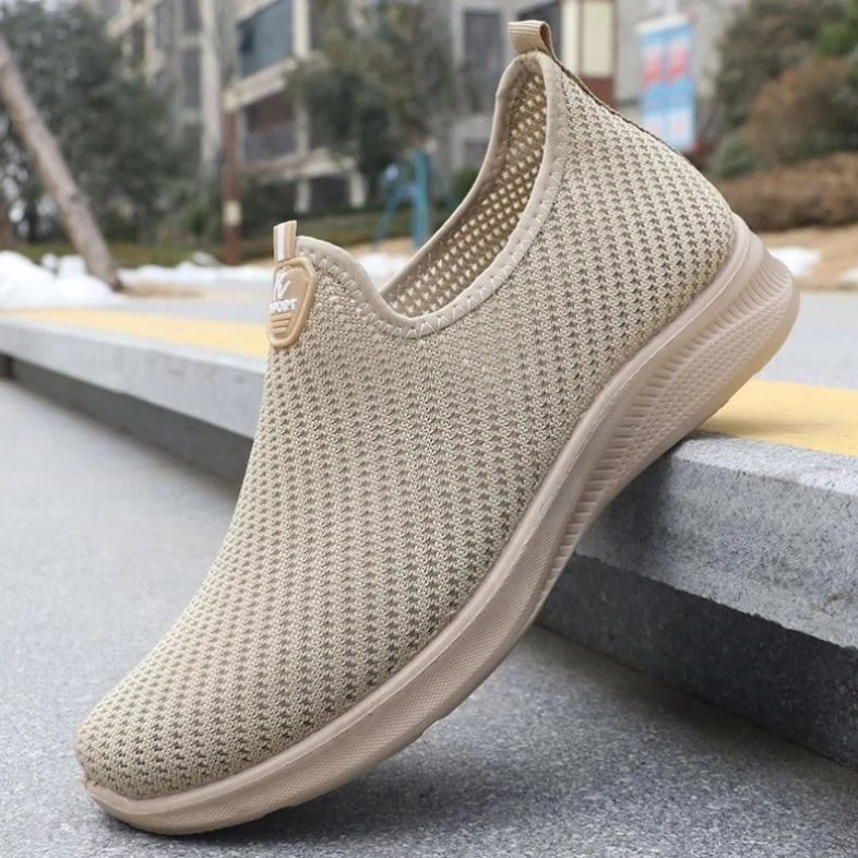 Ruizi Popular   Lightweight On Walking Running Shoes Non Slip Mesh Breathable Comfortable  Casual Sneakers For Men