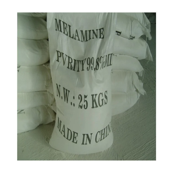 Manufacturers 99.8% CAS 108-78-1 Melamine Powder for laminates and wood factory