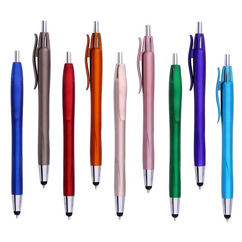 2 in 1 promotional capacitive stylus ball pen universal active stylus touch screen pen for mobile phone and tablet