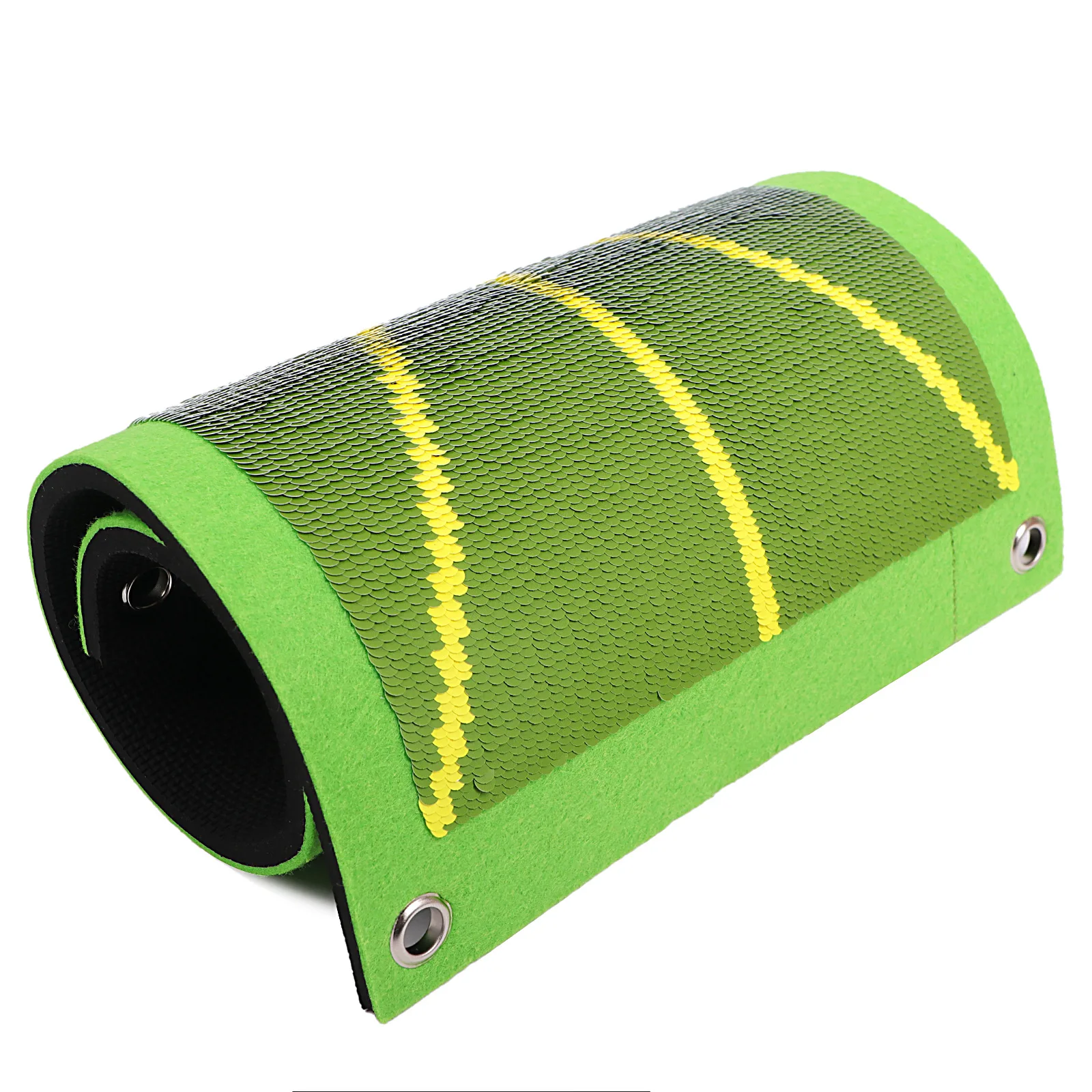 Factory Hot -selling golf swing trajectory Mat Set Golf strike Pad Practice hitting mark direction detection Mat