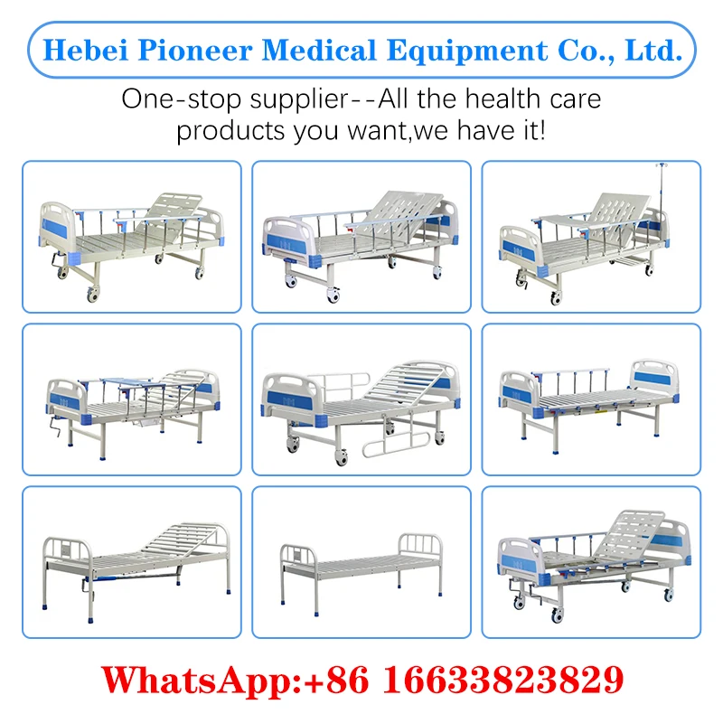 Factory Price Customizable Hospital Bed With Toilet Hospital Patient Bed Medical Furniture Hospital Beds