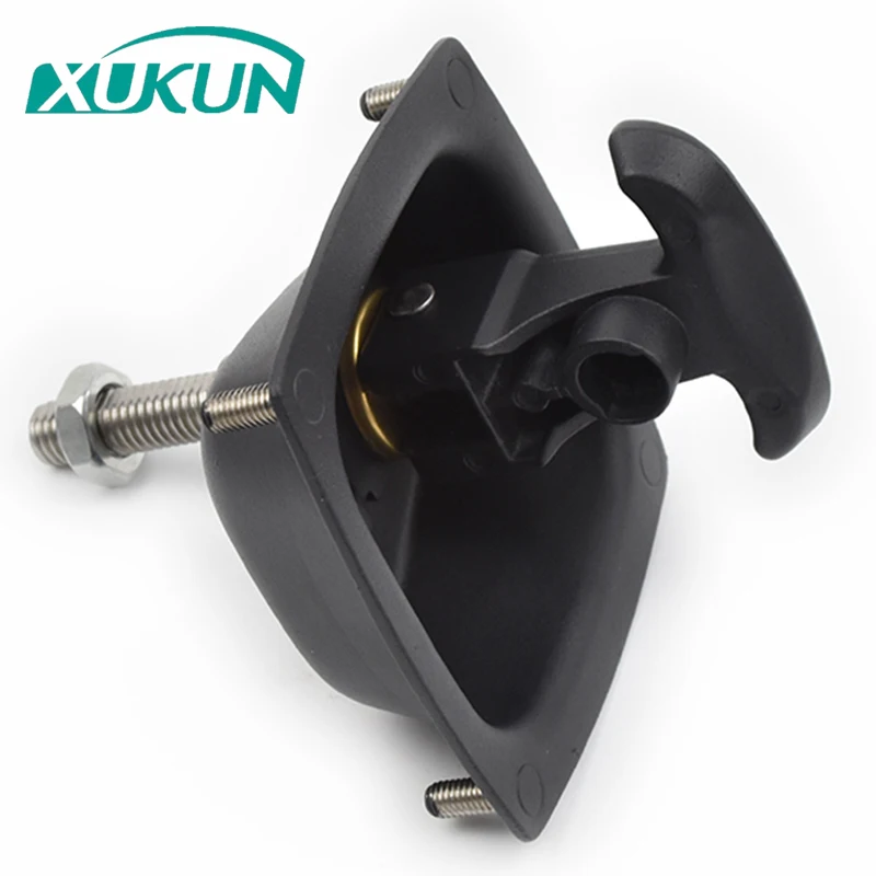 XK127-2B/XK127-2BS Black t handle folding swinghandle panel latch lock