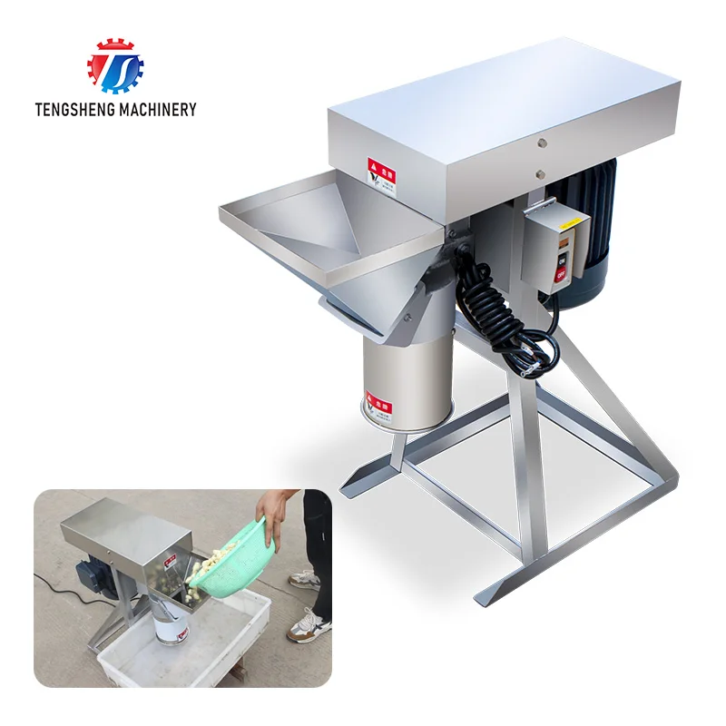 Malaysia Automatic Agricultural Machinery garlic and vegetable cutting machine Ginger pepper sauce cutting machine