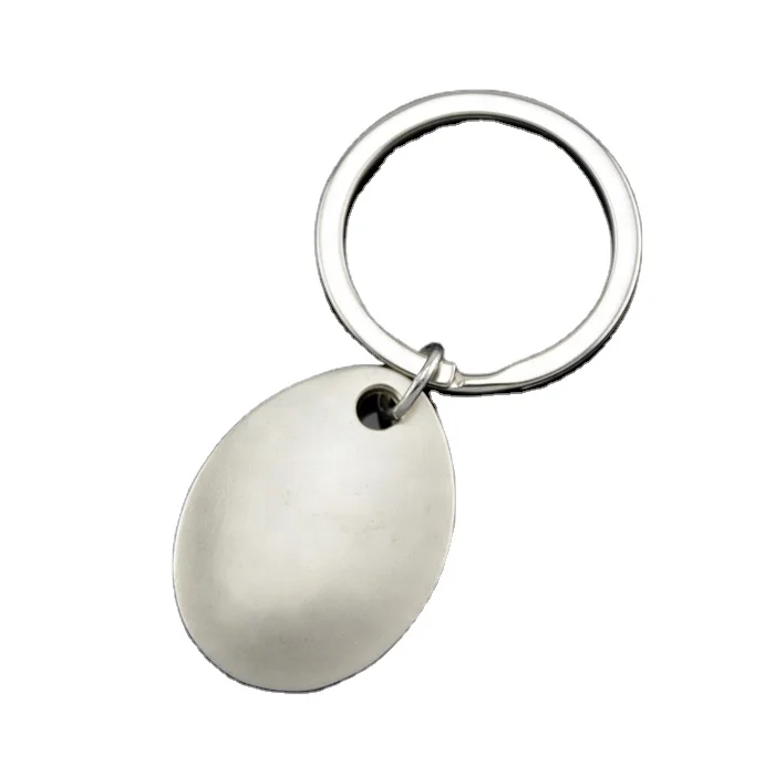 customized metal dog tag horseshoe keyring key charms with engraved logo