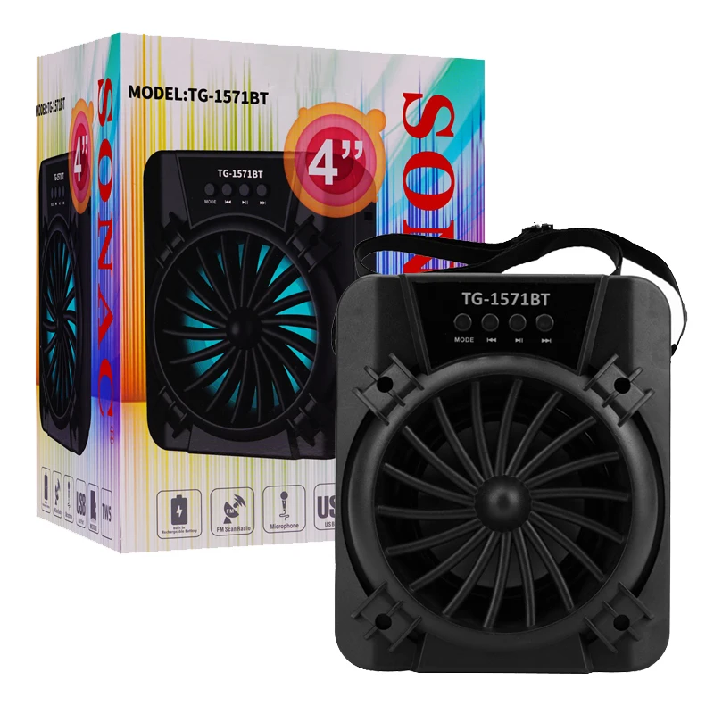 SONAC TG-1571BT New aiwa speaker bed with speakers engine sound simulator electric exhaust Wireless Mini Speaker