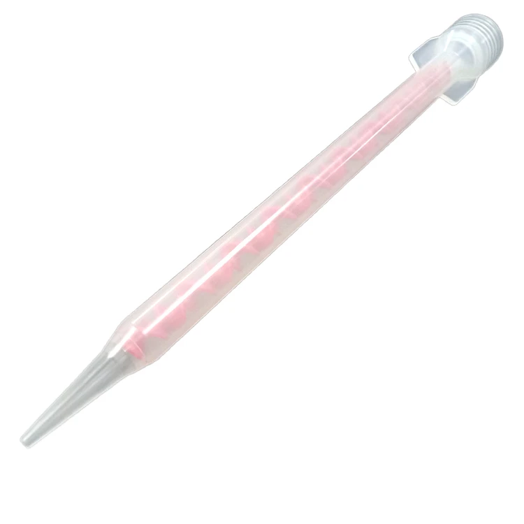 10-18 red screw static mixer for epoxy urethane adhesive,epoxy resin mixer