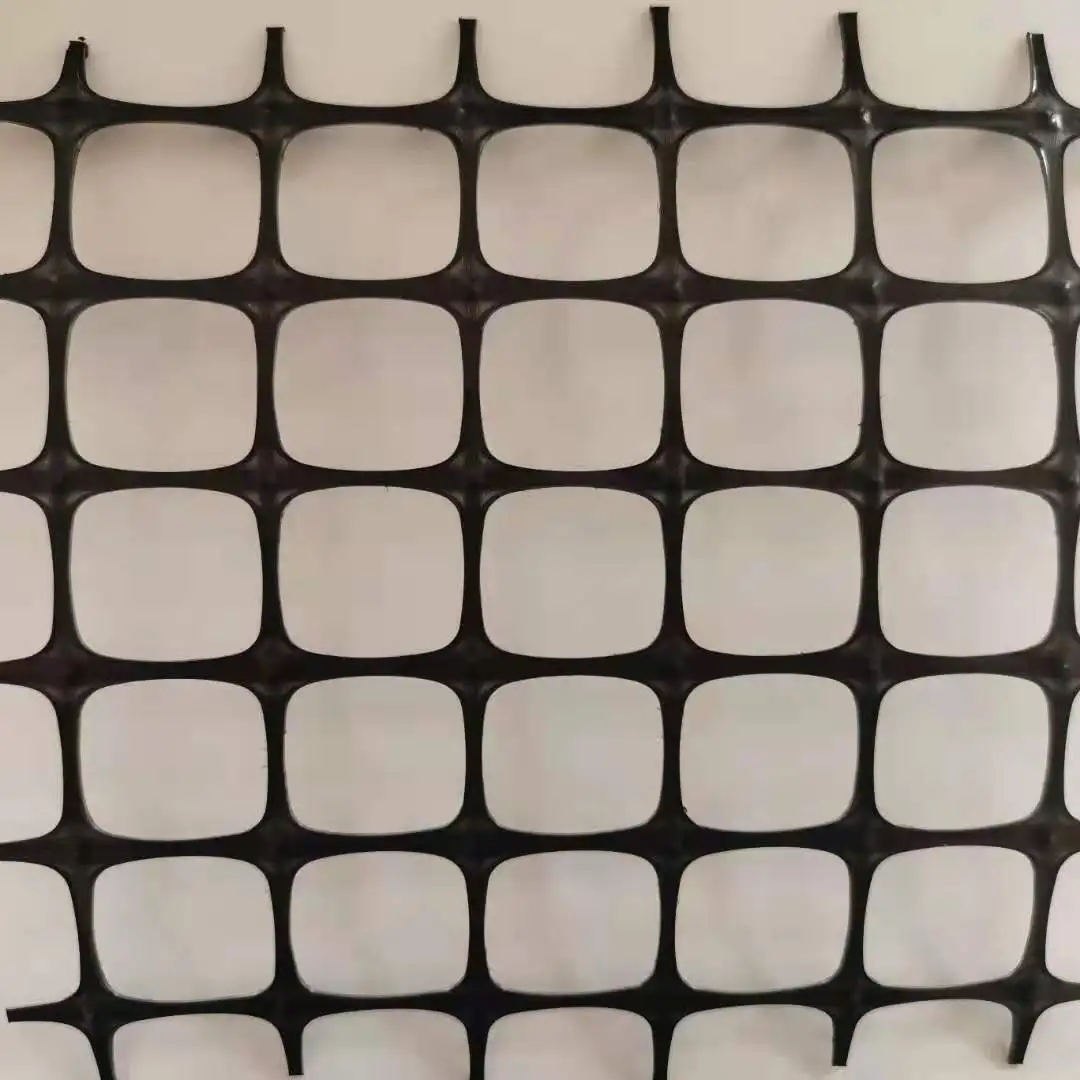Factory sale various ce iso biaxial 20kn 40kn subgrade reinforcement geogrid 2020 4040