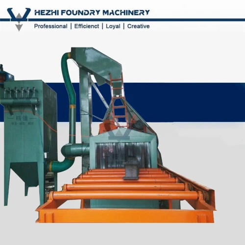 H Beam Profile Shot Blasting Equipment Machine Wheel Blaster QH69 for Steel Surface Continuous Treatment